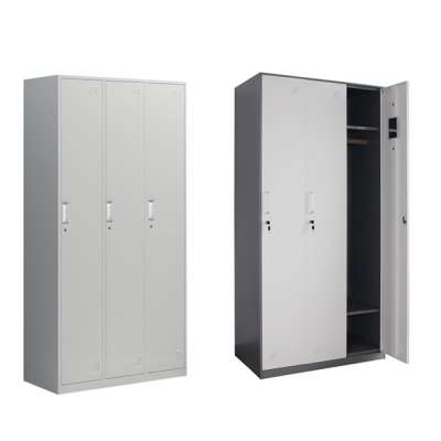 High quality bedroom furniture metal cabinet steel wardrobe closet