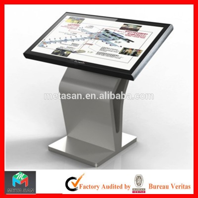 large screen LCD brochure wireless touch screen display stand