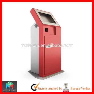 Multifunctional vertical indoor touch display kiosk