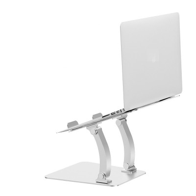 Factory direct sell aluminum adjustable portable foldable laptop stand