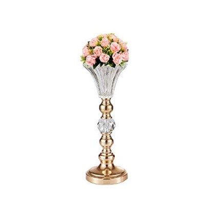 Factory custom metal vase hotel Decorative Creative Flower Props